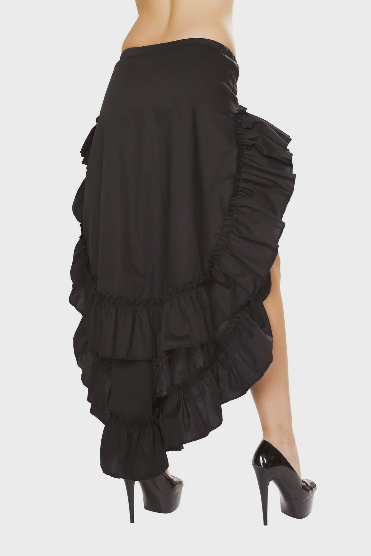 4772 - TIERED RUFFLE SKIRT