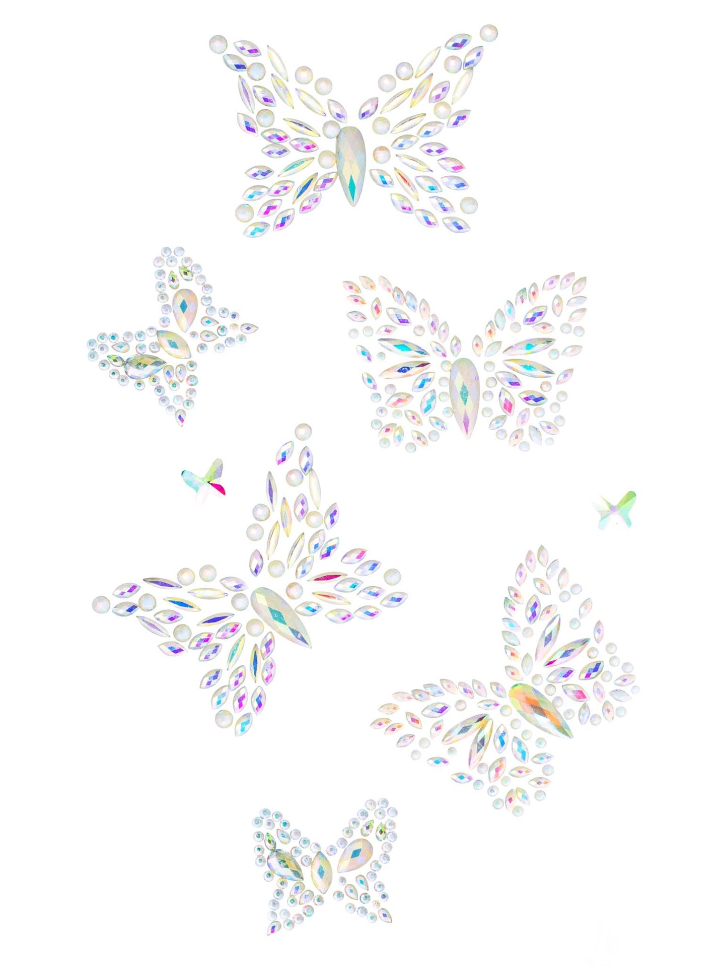 BODY021 AURIELIA ADHESIVE GLOW IN THE DARK BODY JEWELS