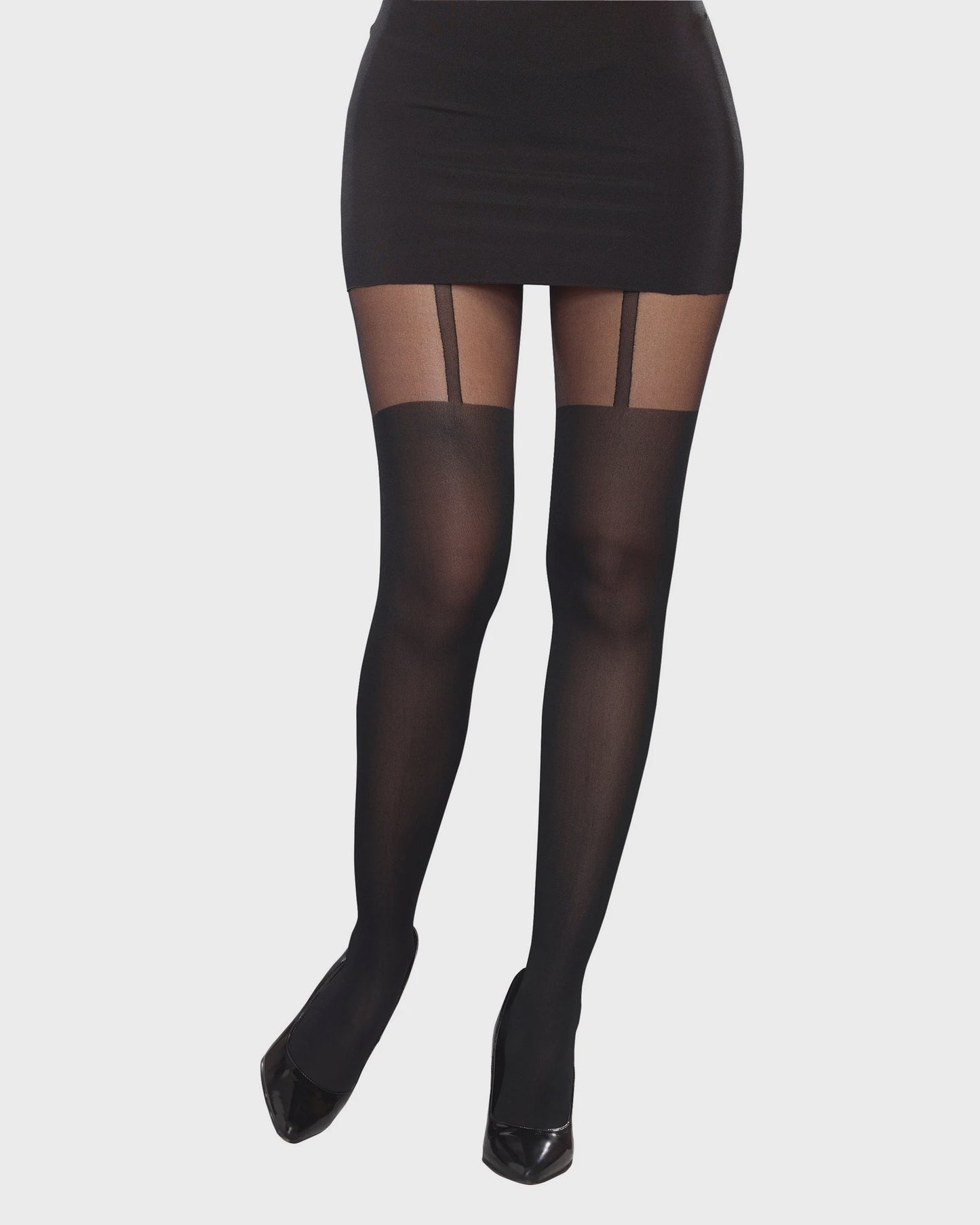 0217H SHEER PANTYHOSE W/GARTERS