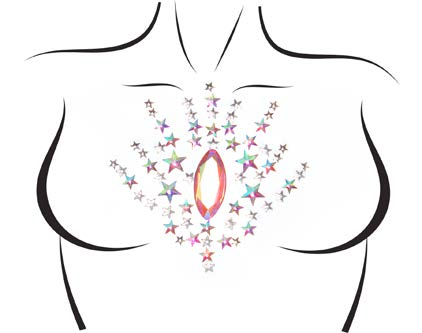 BODY007 Juniper adhesive body jewels sticker