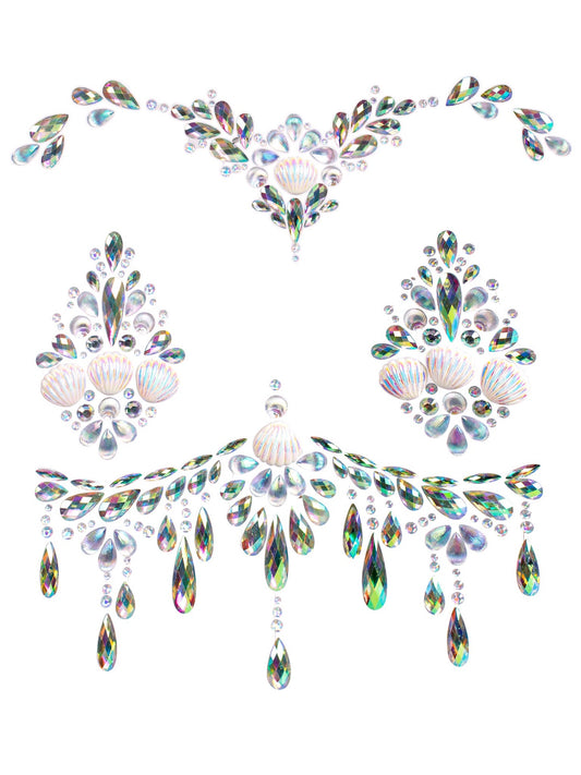 BODY022 Siren adhesive body jewels sticker